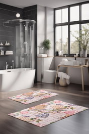 Mijölnir Juego de alfombrillas de baño CT-5247 Multicolor